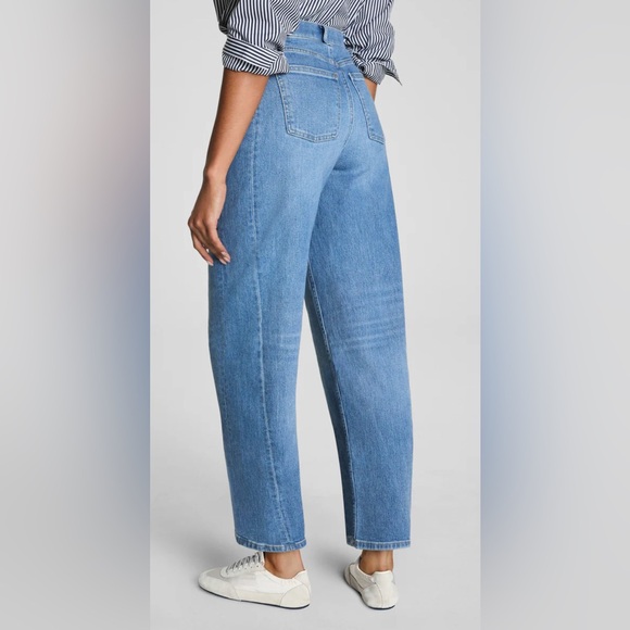 SPANX brand new Women's Blue Barrel Leg Jeans - Picture 4 of 4